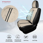 FREESOO Car Seat Covers Full Set, Leather Seat Covers - Image 9