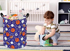 Round Laundry Hamper Storage Basket Laundry Organizer Hamper Storage Bins - Image 6