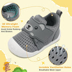 FEETCITY Baby Walking Shoes Wide Baby Shoes Boys Girls Infant Sneakers Crib - Image 4