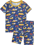 pureborn Baby Toddler Kids Viscose from Bamboo Pajamas Set Pjs 2pcs 18M-8Y by pureborn