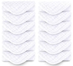 Muslin Burp Cloths 100% Cotton Large 20''x10'' Extra Soft and Absorbent Baby by Spotted+Play
