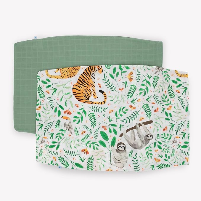 Little Unicorn Standard Pillowcase 2 Pack | Super Soft & Breathable Muslin - Image 2