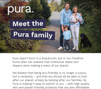 Pura Size 6 Eco-Friendly Diapers Hypoallergenic, Soft Organic Cotton, - Image 9