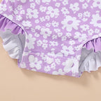 YOUNGER TREE Infant Baby Girls Swimsuit Long Sleeve Swimsuits One Piece - Image 5