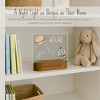 Personalized Space Baby Night Light - Image 2