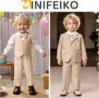 Toddler Boys Suit 4Pcs - Image 2