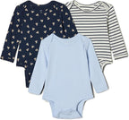 Amazon Essentials x Sofia Grainge Unisex Babies' Long Sleeve Crew Neck Bodysuit by AmazonEssentials