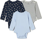 Amazon Essentials x Sofia Grainge Unisex Babies' Long Sleeve Crew Neck Bodysuit by AmazonEssentials