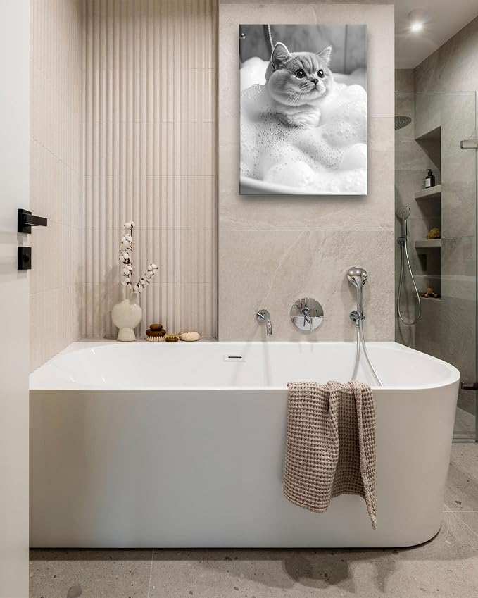 KensTro Funny Bathroom Wall Art Decor, Wall Decor - Image 3