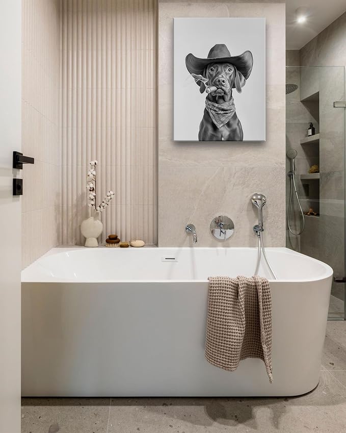 KensTro Funny Bathroom Wall Art Decor, Wall Decor - Image 3