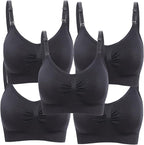 Lataly Womens Seamless Nursing Bra Sleeping Maternity Bralette - Image 3