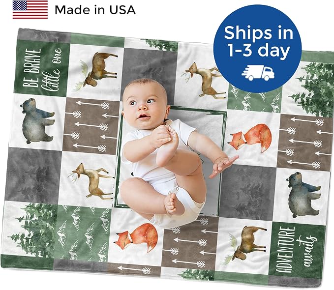 MDPrints Personalized Baby Blankets - Image 3