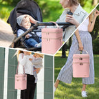 Breastmilk Cooler Bag with Ice Pack Fits 6 Baby Bottles Up to 9 Ounce - Image 7