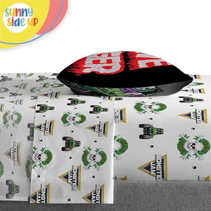 Sunny Side Up Monster Jam Twin Comforter Set - Image 5