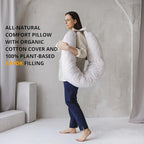 First Organic Cotton Pregnancy Pillow - Image 2