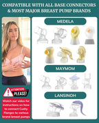 Cushy Silicone Flanges, Breast Shields - Image 6