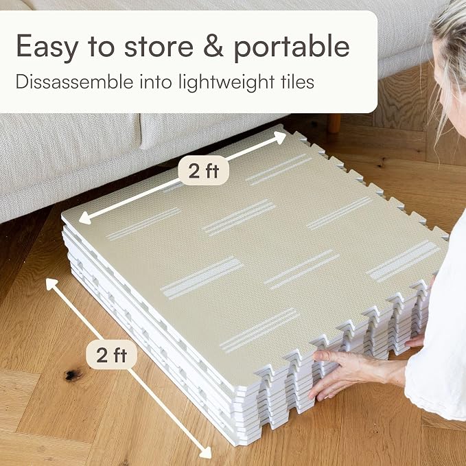 Lillefolk Foam Baby Play Mat – Interlocking Tiles - Image 8