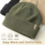 Bebila Baby Beanie Toddler Infant Winter Hats Knit Warm Caps - Image 2