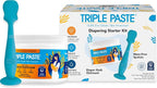 Triple Paste Diaper Rash Cream and Spatula Bundle - 8 oz Zinc Oxide Ointment by TriplePaste