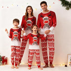 Awoscut Christmas Family Matching Pajamas Christmas Pjs Holiday Nightwear - Image 2