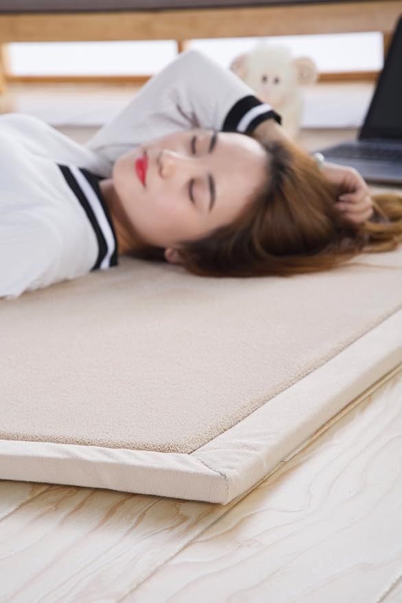Stylish Coral Velvet Mat, V-mix Handmade weaving Plush Foam Play Crawling mat - Image 5