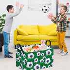 Rectangle Football Pattern Kids Gift Storage Basket Shelf Storage Basket - Image 3
