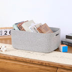 Large Storage Baskets for Organizing, Closet Shelf Baskets for Clothes Blanket - Image 5