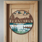 Personalized Mallard Duck Nursery Name Sign, Ducks Signs - Image 2