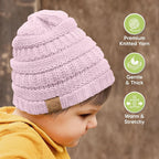 3-Pack Baby Beanies for Boys, Girls - Image 4