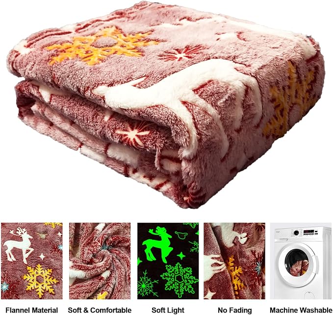 The Christmas Blankets and Throws Clearance, Soft Christmas Blanket - Image 5