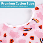 3 Pcs Long Sleeved Bib Set|Baby Waterproof Bibs - Image 4