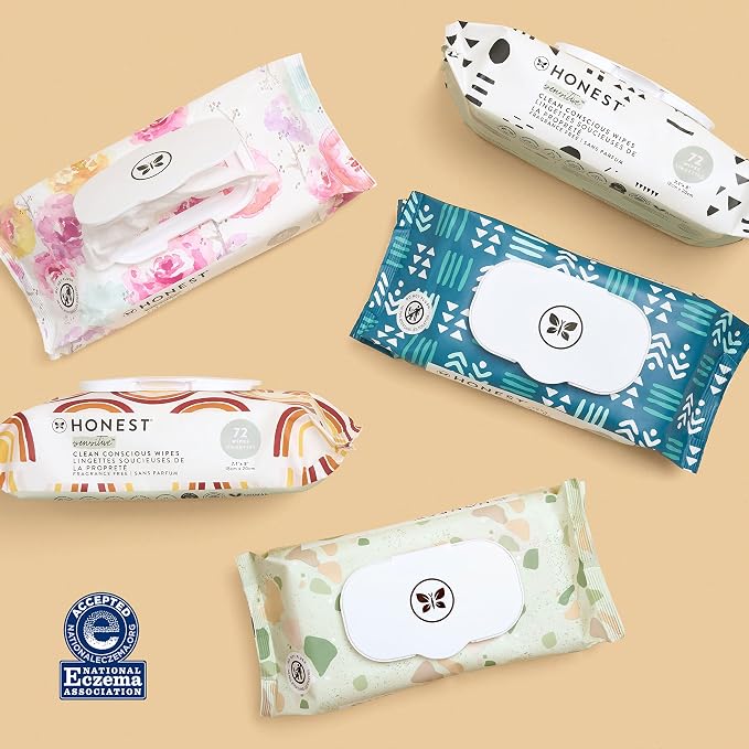 The Honest Company Clean Conscious Multi-Use Wipes, Unscented Hypoallergenic - Image 4