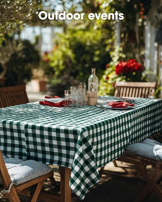 Pureegg Plastic Table Cloth Disposable 8 Pack, 54 x 108 Inch Table Cloths - Image 9