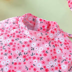 WOLBAY Baby Girl Swimsuit Long Sleeve One Piece Rash Guard - Image 4