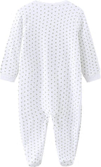 Kiddiezoom Baby and Toddler Boys'Snug Fit Footed One-Piece Romper Jumpsuit - Image 3