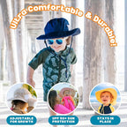 SwimZip Wide Brim Sun Hat | UPF 50+ Protection - Image 6