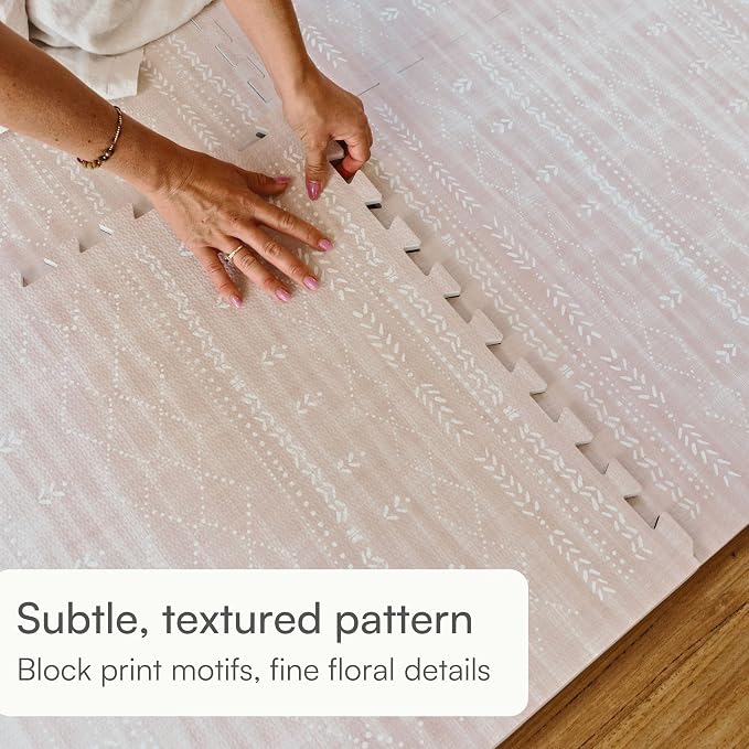 Lillefolk Baby Play Mat for Floor – 6x8ft Dusk | Soft Non Toxic Premium EVA - Image 5