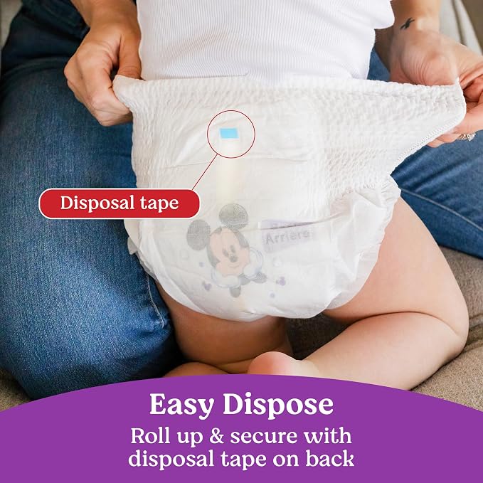 Huggies Size 4 Baby Diapers, Little Movers HuggFit 360° Baby Diapers - Image 6