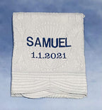 Personalized Baby Blanket Baby Quilt Monogrammed Blankets - Image 2