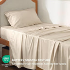 Bedsure Cooling Sheets Twin XL, Rayon Derived from Bamboo, Breathable & Soft - Image 4