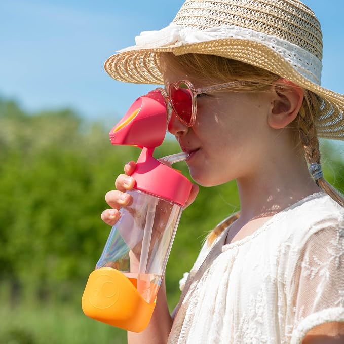 b.box Kids Water Bottle – 20oz Tritan Toddler Drink Bottle - Image 2