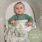 LollyBanks Muslin Swaddle Blankets, 100% Cotton Soft Baby Swaddle Blanket - Image 4