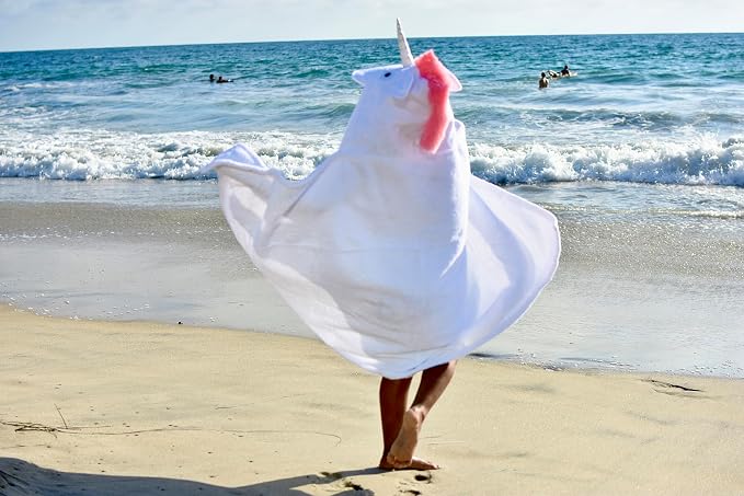 Hooded Baby Towel for Kids 2-8 | Large 100% Cotton Baby Towel for Girls or Boys - Image 2