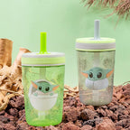 Zak Designs Star Wars The Mandalorian Kelso Toddler Cups - Image 2