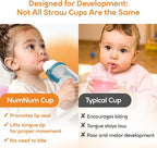 NumNum Baby Straw Cup, Weighted Straw Cup, Spill Proof Sippy Cups - Image 4
