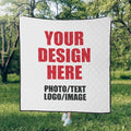 POPCUSTOMS Custom Quilt Bed Throw by POPCUSTOMS