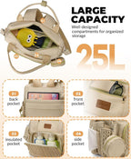 Backpack Diaper Bag, Stylish Waterproof Baby Diaper Bags - Image 3