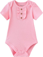 Kiddiezoom Newborn Baby Unisex Cotton One-Piece Bodysuits Baby Gift 5-Pack Baby - Image 8