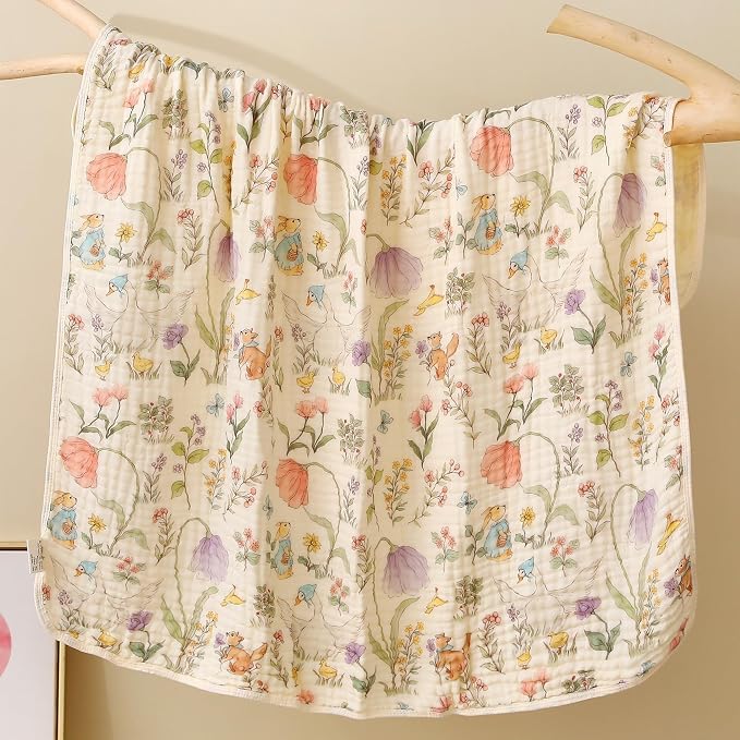Ultra-Soft Muslin Baby Blanket - Image 5