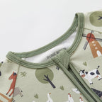 pureborn Baby Infant Boys Girls Sleeper Snug Fit Viscose from Bamboo Pajamas - Image 5